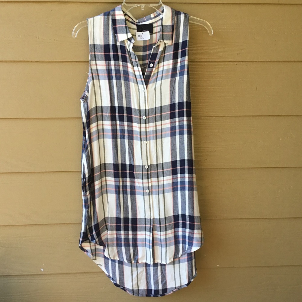 NWT Plaid tunic/top/dress